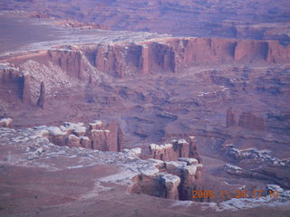 382 6pq. Canyonlands Grandview at sunset