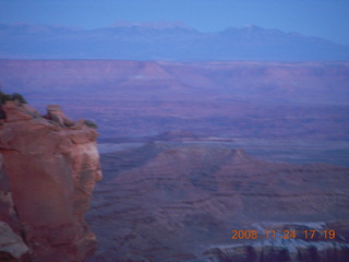 Canyonlands Grandview at sunset