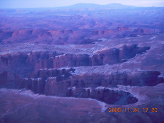 388 6pq. Canyonlands Grandview at sunset