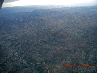 242 6ps. flying with LaVar - aerial - Utah backcountryside