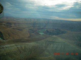 flying with LaVar - aerial - Utah backcountryside - Green River