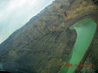 flying with LaVar - aerial - Utah backcountryside - Green River