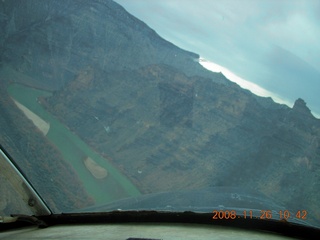 flying with LaVar - aerial - Utah backcountryside - Green River