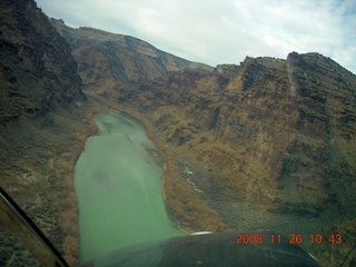 flying with LaVar - aerial - Utah backcountryside - Green River - Desolation Canyon