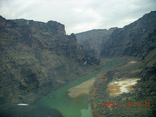 flying with LaVar - aerial - Utah backcountryside - Green River - Desolation Canyon