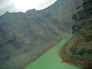 flying with LaVar - aerial - Utah backcountryside - Green River - Desolation Canyon