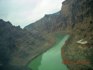 flying with LaVar - aerial - Utah backcountryside - Green River - Desolation Canyon