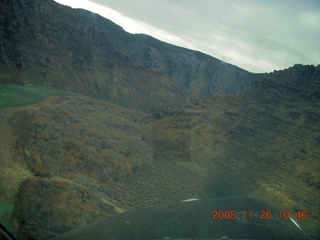 flying with LaVar - aerial - Utah backcountryside - Green River - Desolation Canyon