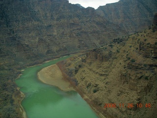 flying with LaVar - aerial - Utah backcountryside - Green River - Desolation Canyon