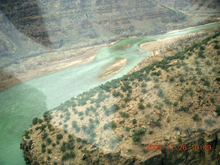 flying with LaVar - aerial - Utah backcountryside - Green River - Desolation Canyon