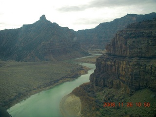 flying with LaVar - aerial - Utah backcountryside - Green River - Desolation Canyon