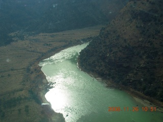 flying with LaVar - aerial - Utah backcountryside - Green River - Desolation Canyon