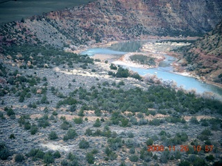 flying with LaVar - aerial - Utah backcountryside - Green River - Desolation Canyon