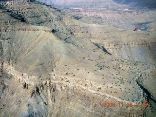 flying with LaVar - aerial - Utah backcountryside - Green River - Desolation Canyon