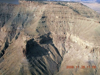 flying with LaVar - aerial - Utah backcountryside - Green River - Desolation Canyon