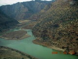 376. flying with LaVar - aerial - Utah backcountryside - Green River - Desolation Canyon