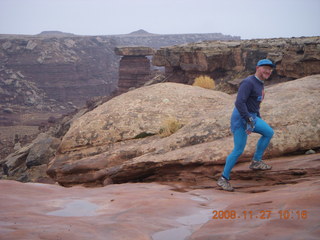922 6pt. Canyonlands National Park - Lathrop trail hike - Adam at white rim