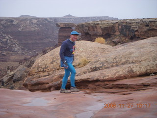 923 6pt. Canyonlands National Park - Lathrop trail hike - Adam at white rim