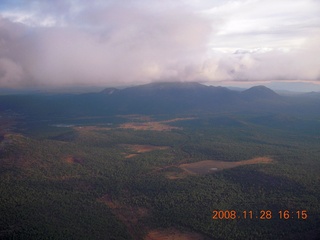 1119 6pu. aerial clouds south of Grand Canyon