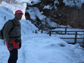 940 6qg. beth's Saturday zion-trip pictures - Zion National Park - Angels Landing hike - Adam