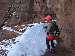 941 6qg. beth's Saturday zion-trip pictures - Zion National Park - Angels Landing hike - Adam