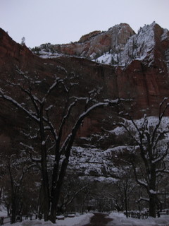 beth's Sunday zion-trip pictures - Zion National Park - pre-dawn riverwalk