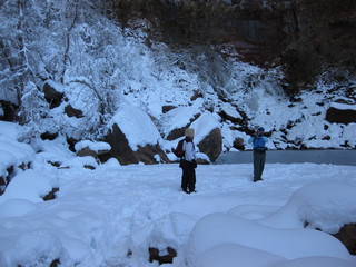 950 6qh. beth's Sunday zion-trip pictures - Zion National Park - Emerald Ponds hike - Debbie and Adam
