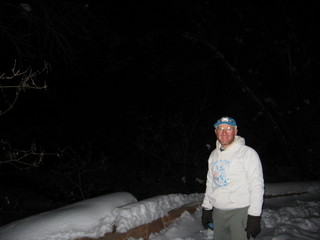 955 6qk. debbie's Zion-trip pictures - Adam - pre-dawn hike
