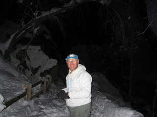 957 6qk. debbie's Zion-trip pictures - Adam - pre-dawn hike