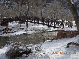 Zion National Park - Emerald Pools hike - bridge