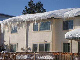 aerial - snowy area around Flagstaff (FLG)