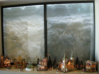 Adam after running in the cold snow at Flagstaff Airport (FLG) - ice in beard