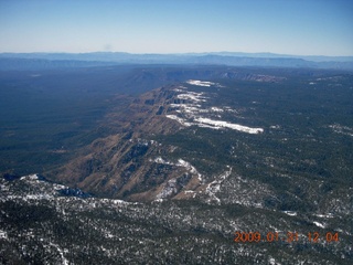 aerial - meteor crater