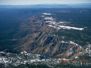 aerial - Mogollon Rim