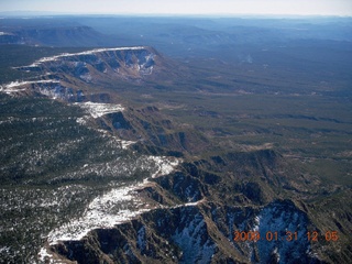 aerial - meteor crater