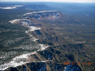 aerial - meteor crater