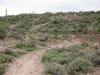 beth's pictures - Cave Creek mine hike - Adam taking a picture