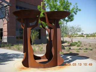 four women sculpture at Pima Center