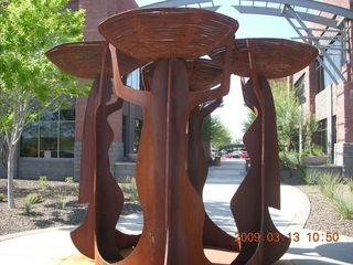 four women sculpture at Pima Center