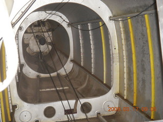 n4372j in shop with new engine - without back seat