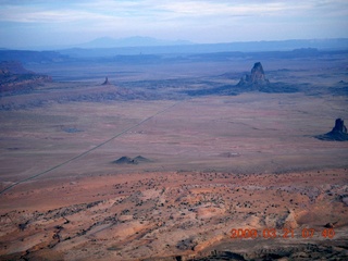 aerial - Monument Valley over my nose