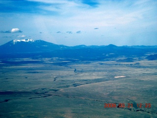 aerial - canyon southwest of Kayenta