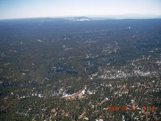aerial - meteor crater
