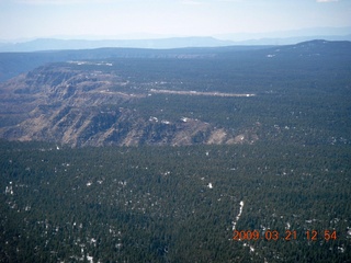 aerial - meteor crater