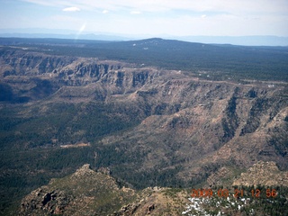 aerial - meteor crater