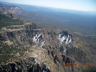 aerial - meteor crater