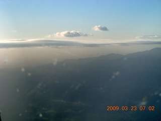 aerial sunrise