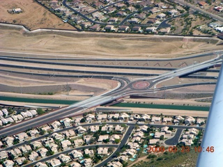 aerial - new Loop 202 freeway