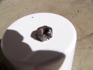 my car engine after burning a piece of paper