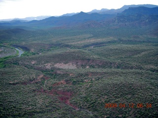 aerial - Red Creek airstrip